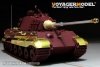 Voyager Model PE35874 WWII German King Tiger (Hensehel Turret) for MENG 1/35